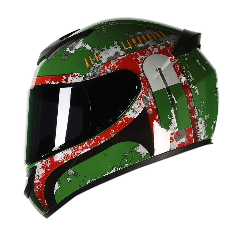 ECE certified motorcycle full face helmet fashion good quality men women customs flip up helmets