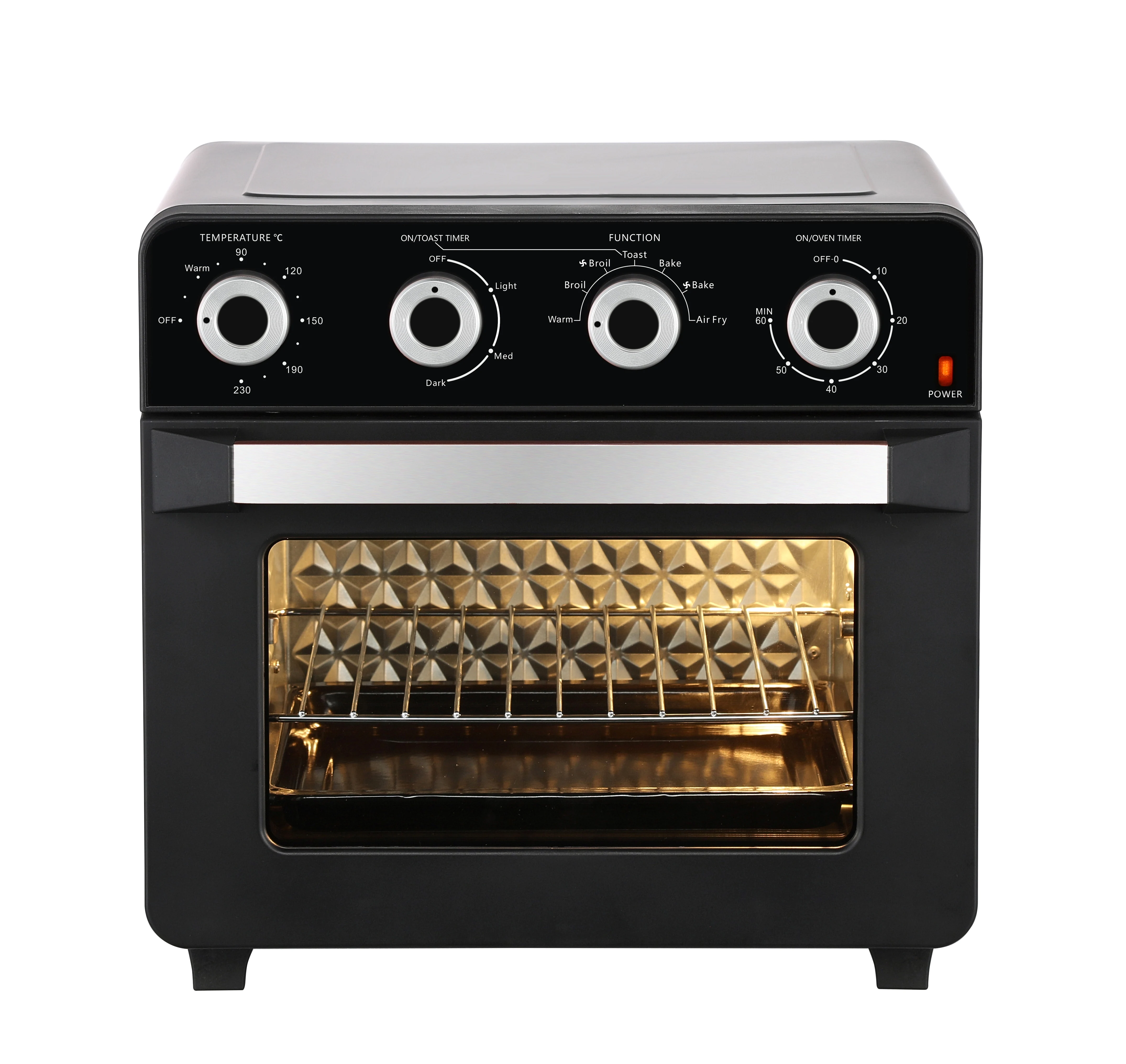 Kitchen Pizza Bakery Chicken Roasting Grill Electric No Oil Air Fryer Ovens with CE ETL approved