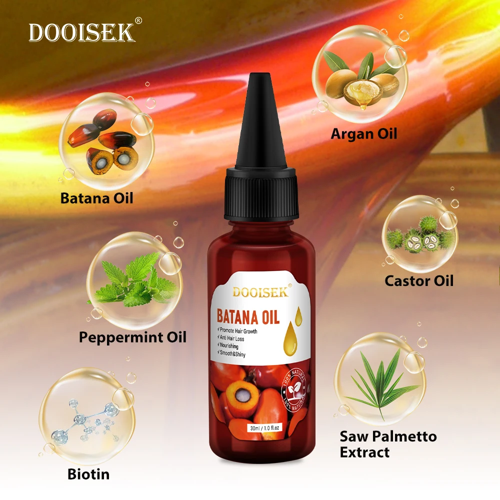 New Factory Pure Organic Batana Oil Repair Damaged Hair Promotes Strengthening Hair Growth Rosemary Hair Care Essential Oil