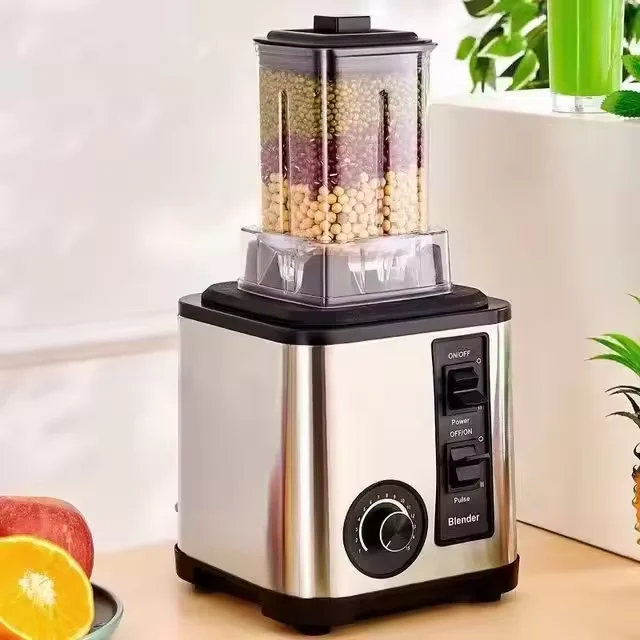 Multifunctional 3L Blender Juicer Food Processor Blender 3 in 1 Smoothie Blender Machine Heavy Duty Commercial 8000w