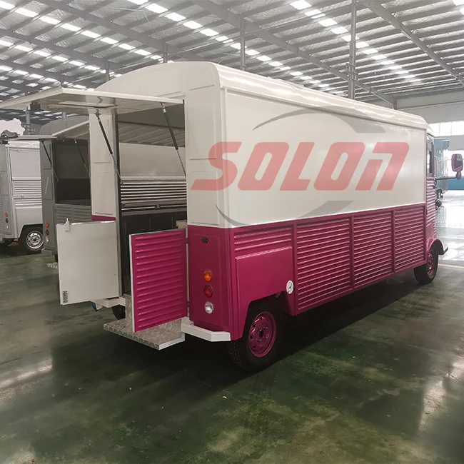 Outdoor kebab food van trailer bakery food cart trailer food kiosk for sale