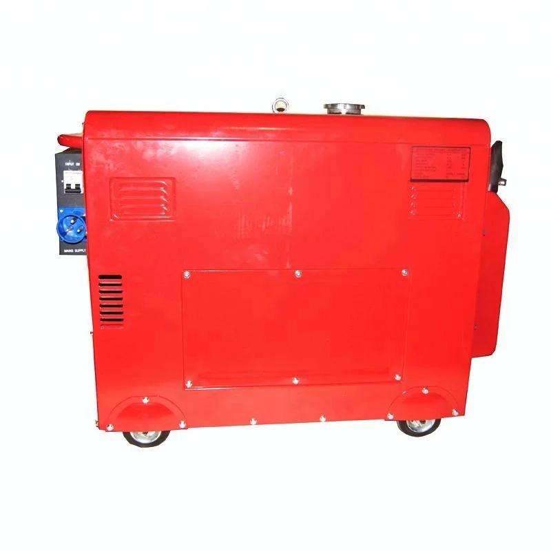 6kv 7kv 7000 watt 7.5kw 3 phase silent high voltage diesel generator diesel silent 7 kw 7000w 6k
