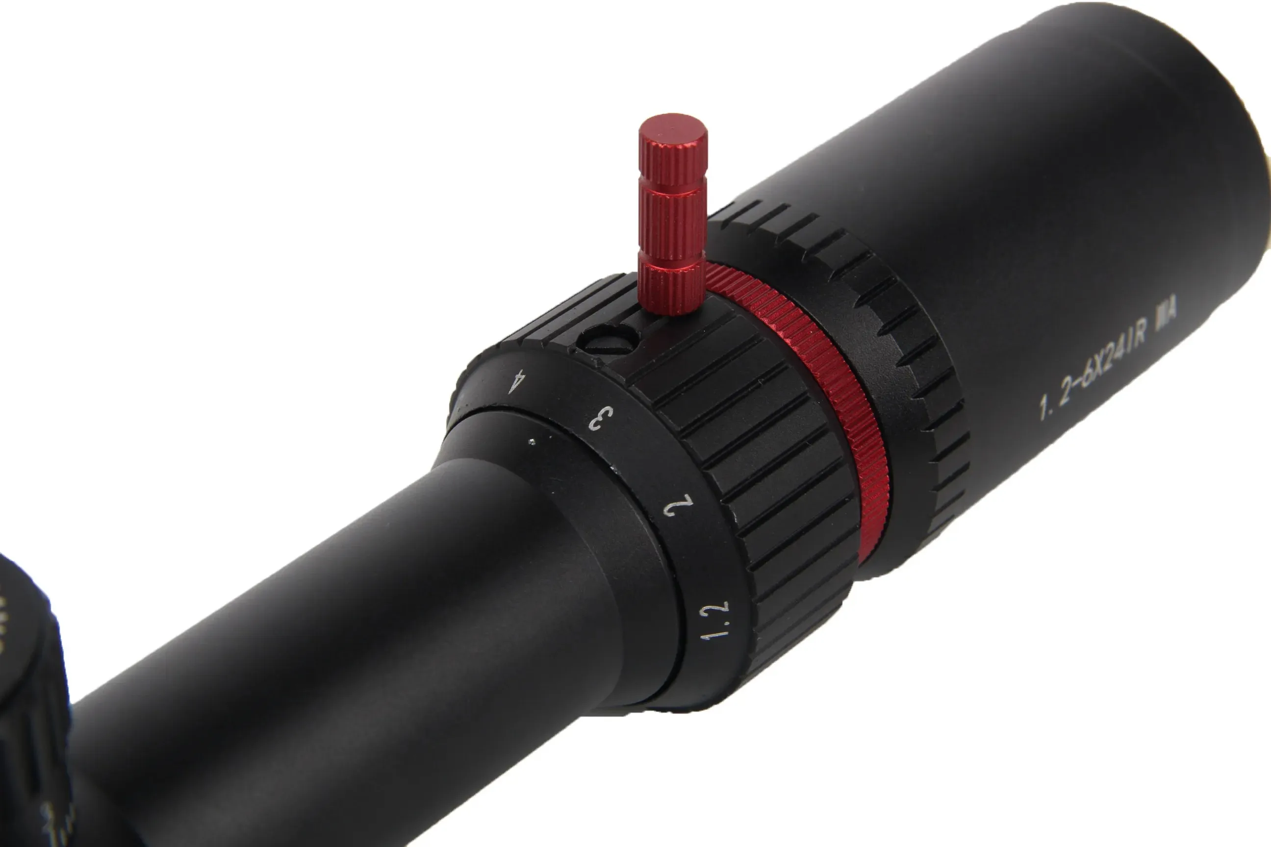 FORESEEN High-Qulity 1.2-6x24 First Focal Plane FFP Long Range Scope Sight with  Red Green Illuminated