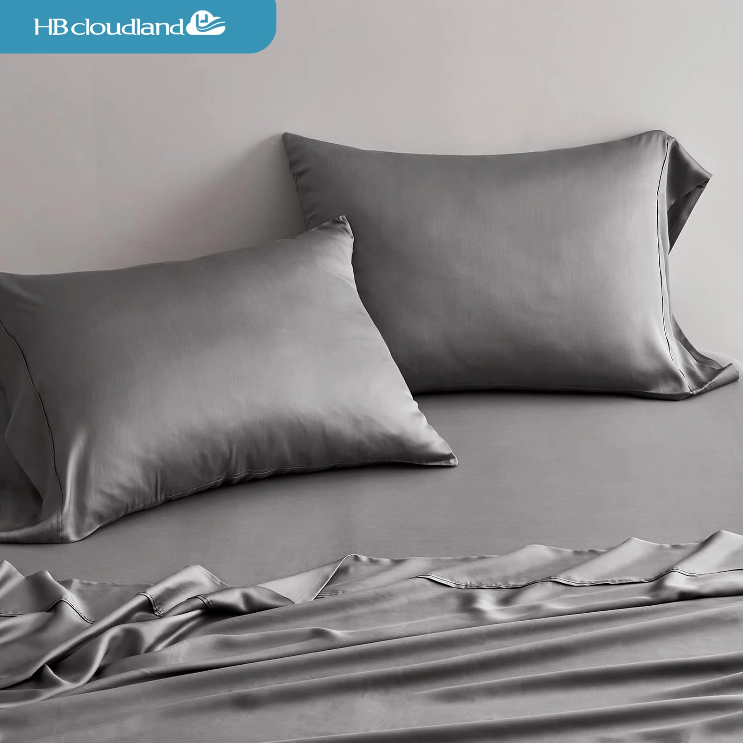 Cloudland 100% Organic Bamboo Sheets OEKO-TEX Certified Bedding Sets in King Queen Twin Sizes Wholesale for Home Use