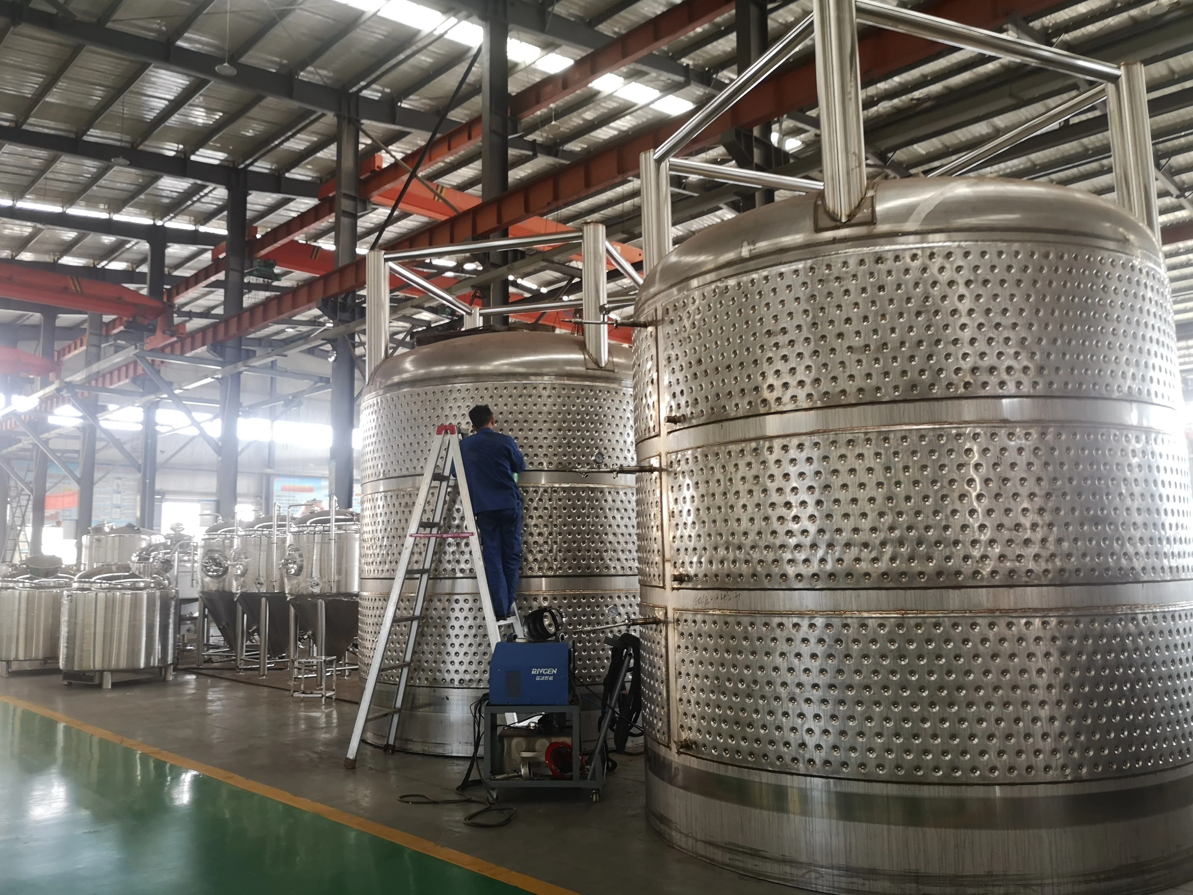 100 Lliter Hot Sale RS Factory Distillery Machine Distillation Tool Equip Price Alcohol Production Equipment