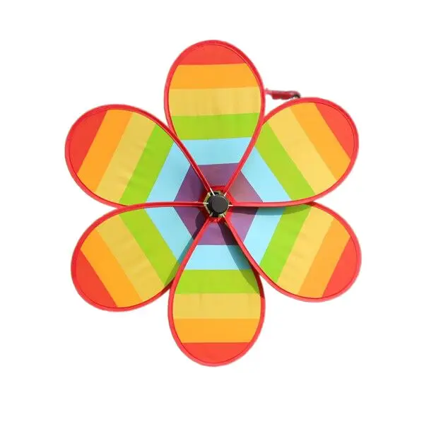 Оптовая продажа, детская ручная садовая ветряная мельница, уличные игрушки