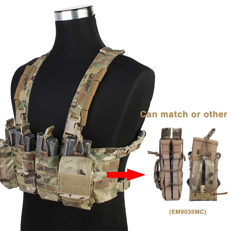  Emersongear 2021 жилет-переносчик амфибий камуфляжный военный тактический жилет открытый нагрудный AK военное