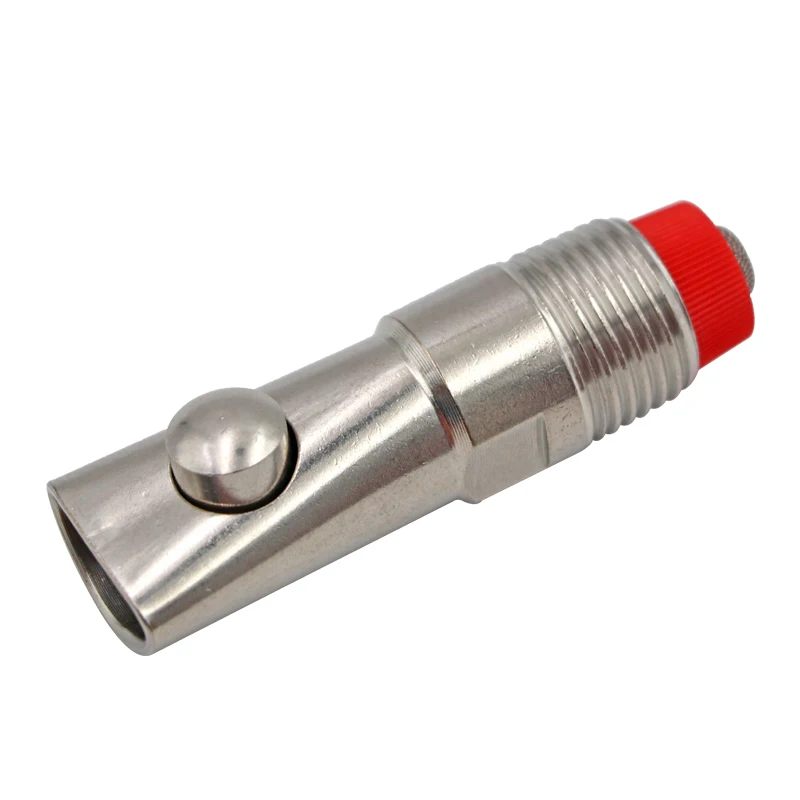 Hot selling stainless steel head splash-proof pig nipple drinker pig farm piglet drinking water system sow feeding tool
