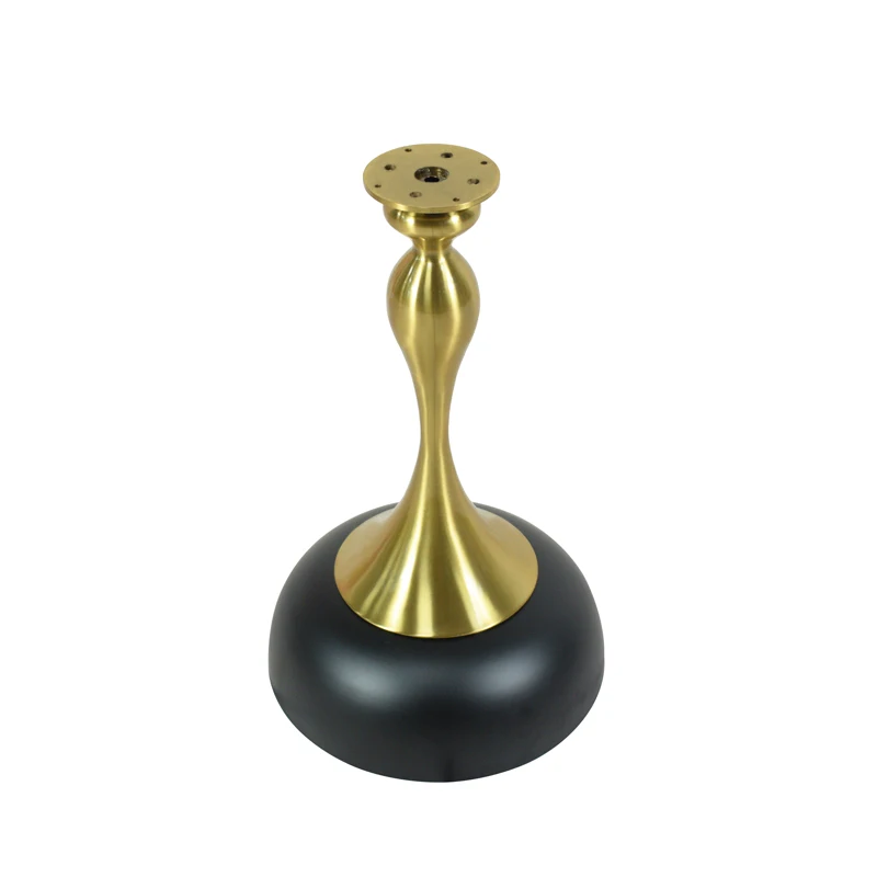 Wholesale Patas De Metal Muebles Furniture Bar End Table Base Feet Gold Dinning Table Base