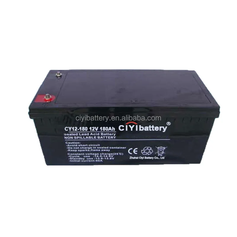 26 Years Military Quality Lead Acid Battery UPS Battery 12V 180AH
