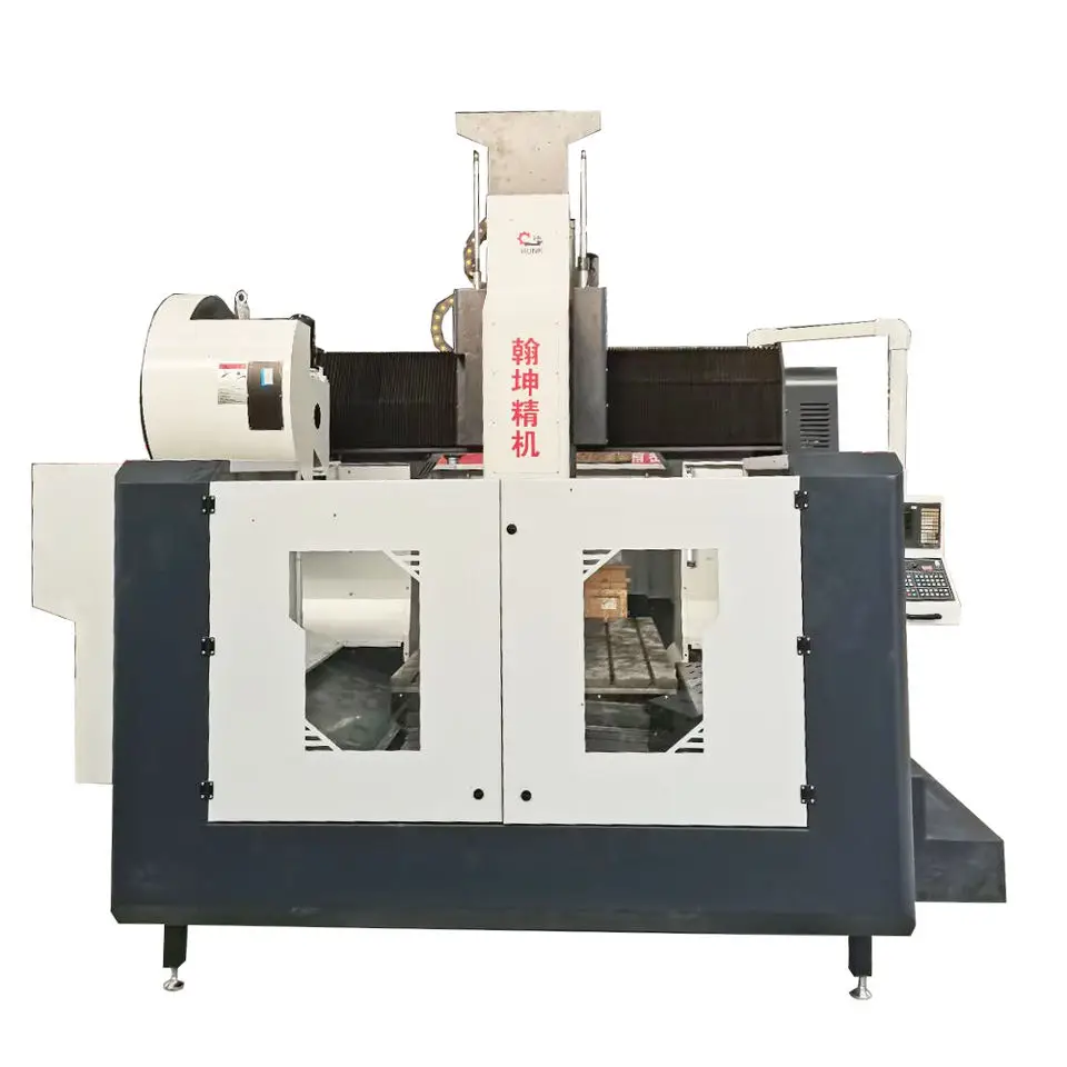 Сверхмощный токарный станок с ЧПУ фрезерный GMC2016 3 оси портального типа CNC обрабатывающий центр для продажи