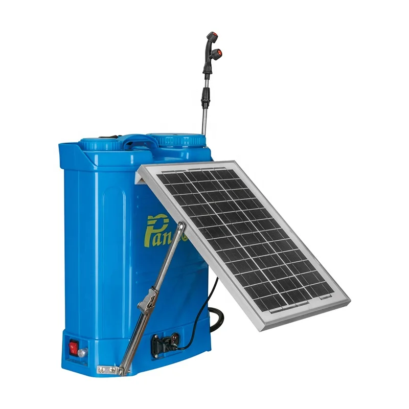 Pandora Custom 16L 18L 20L 10W 12W 15W Solar Power Agricultural Sprayer With Battery Panel