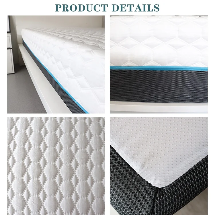 Antisepsis Anti-dust Woven Fabric 100% Polyester Bed Mat Jacquard Mattress Cover