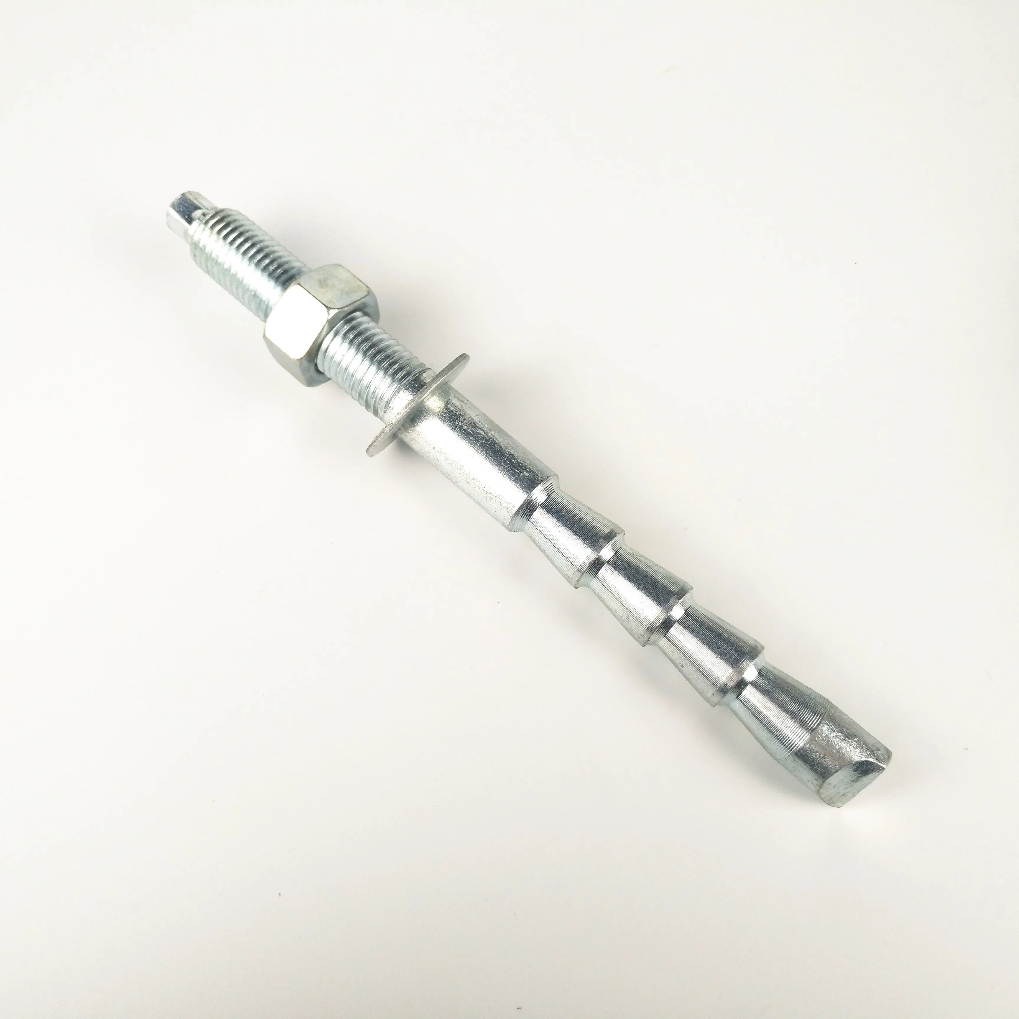 Galvanized inverted cone type chemical anchor bolt for curtain wall