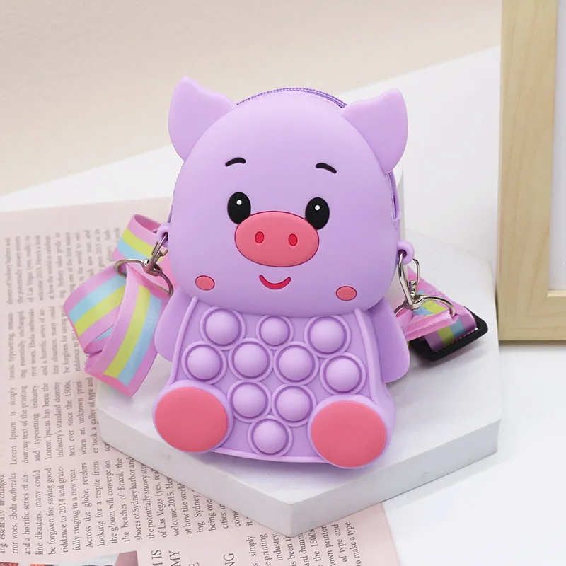 Силиконовая сумка через плечо