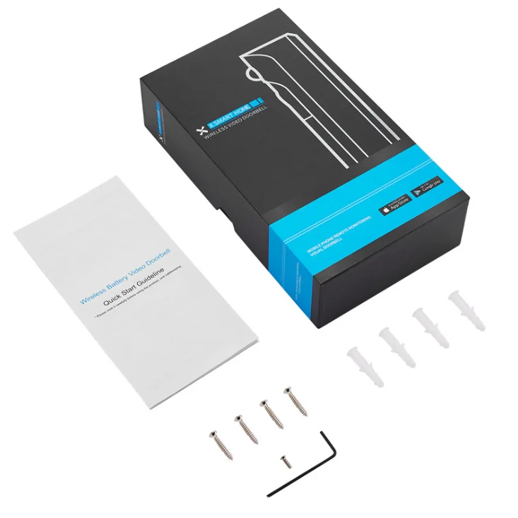 
Home Waterproof Ring Intelligent Doorbell Wireless Wifi Video Camera Intercom Smart Doorbell 