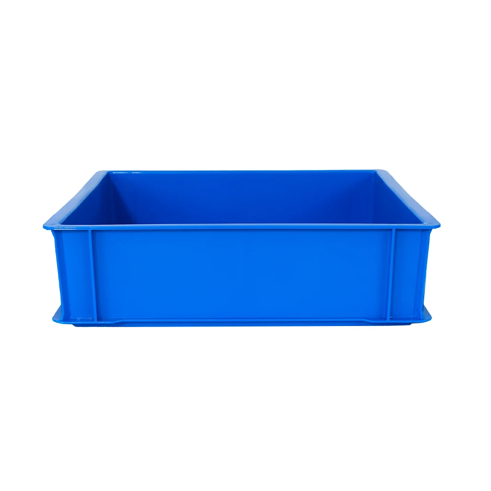 Plastic fruit stacking crate solid moving box crate supermarket plastic turnover crate
