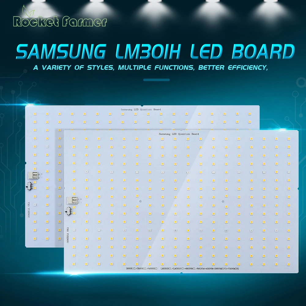 Изготовленный на заказ Samsung LM281B 301H полный спектр 10 Вт 50 100 150 200 светодиодная алюминиевая печатная плата для коммерческих растений