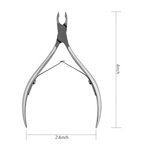 Professional Stainless Steel Toe Finger Cuticle Nipper Nail Plier Pedicure Manicure with Customized private label