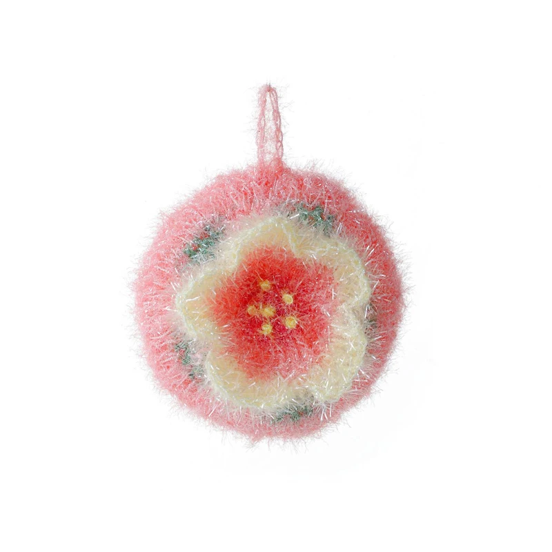 F1-754 Hot Sale Korean Sakura No Odor Kitchen Acrylic Fiber Dish Wash Non Scratch Pot Scrubbers Cleaning Cloths