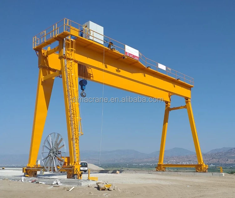 Changyuan Europe style gantry crane 50 ton 60 ton 80 ton 100 ton 120 double beam girder in precast construction site