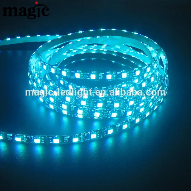 RGB 60LED 5050 пикселей IP67 IP68 IP65 Водонепроницаемый 24 В 12 Адресуемая WS2811 Светодиодная лента