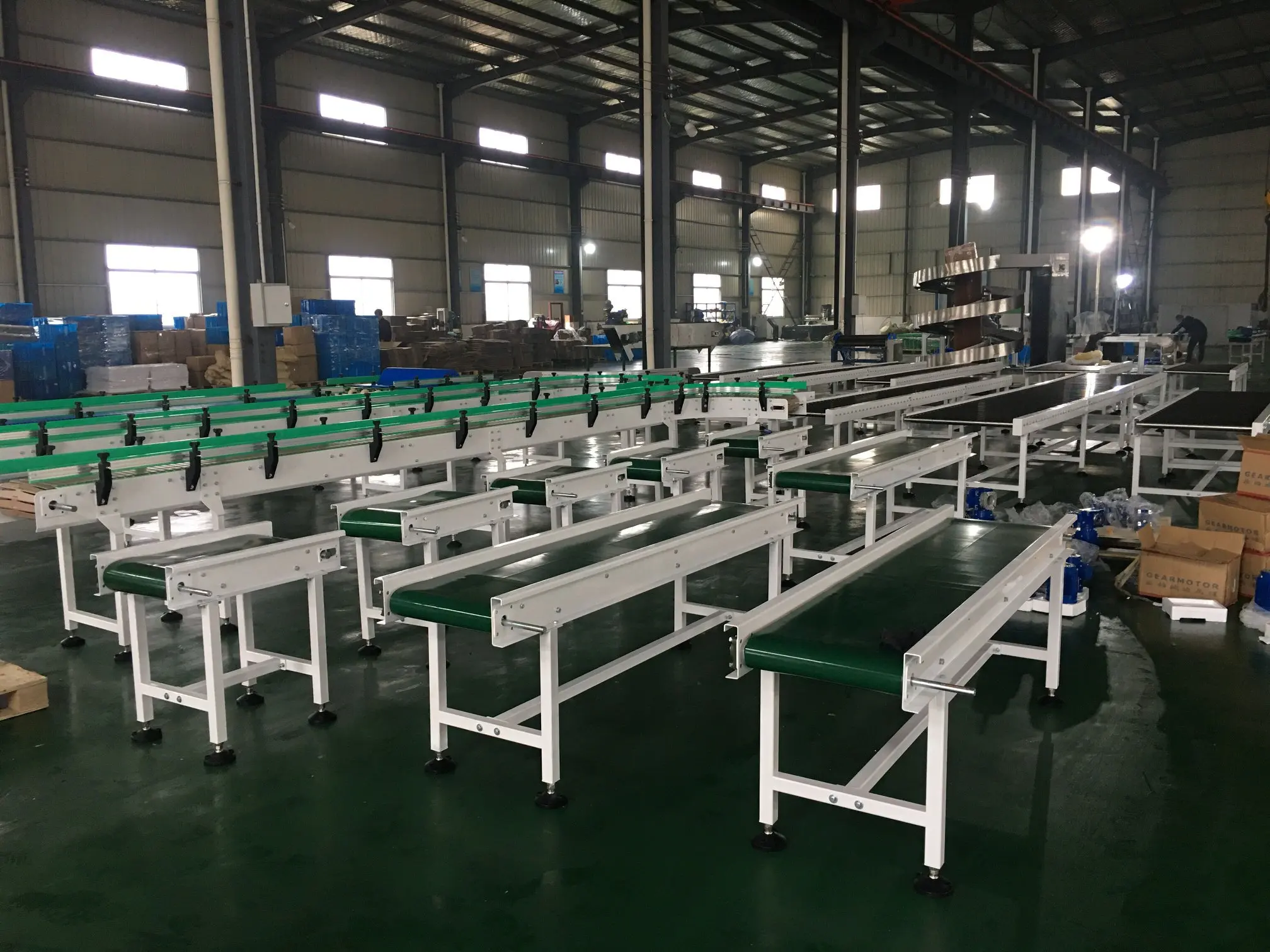 Customized Low Price PU and PVC Belt  Conveyor PU Belt Machine Belt