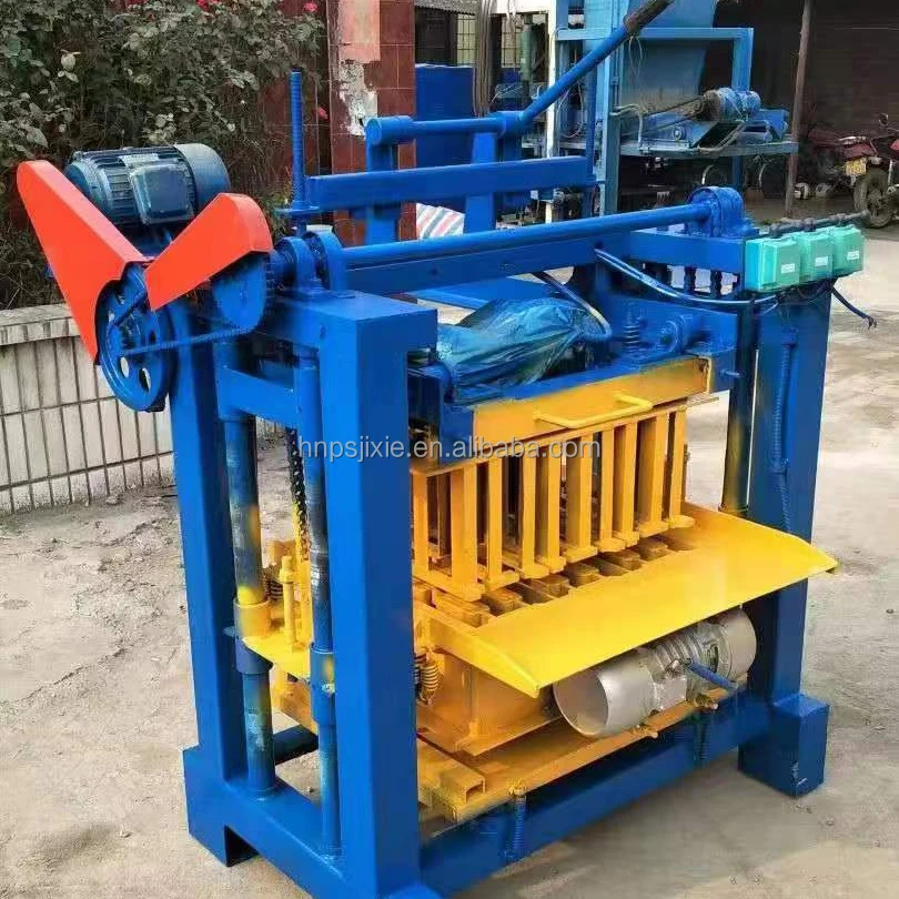 Small Hollow Brick Making Hydraulic Press Block Brick Machine Interlocking Brick Making Machine