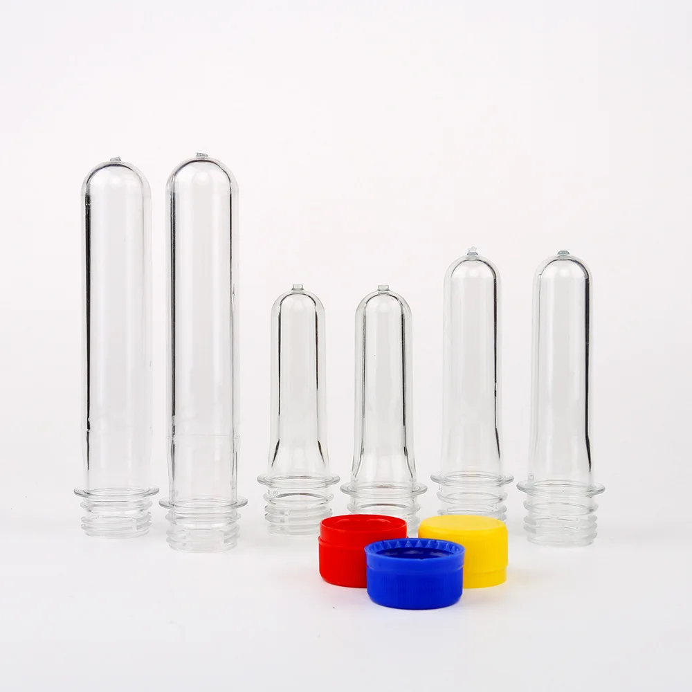 China Factory Price 1810 1881 PCO Juice Milk Plastic 28mm PET Water Bottle Preforms