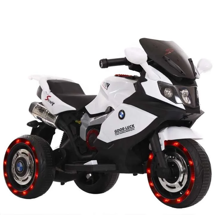 3 Wheel Chopper electric Trike Motorcycle for Kids, Battery Powered Ride On Toy,Ride on Toys for Boys and Girls, Toddler, black