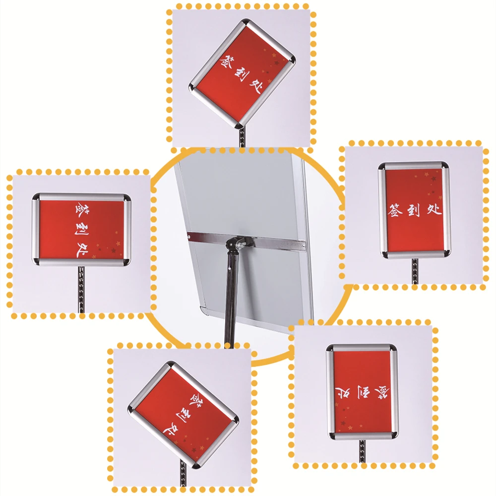 High quality new style Acrylic restaurant block menu stand acrylic hotel sign display stand