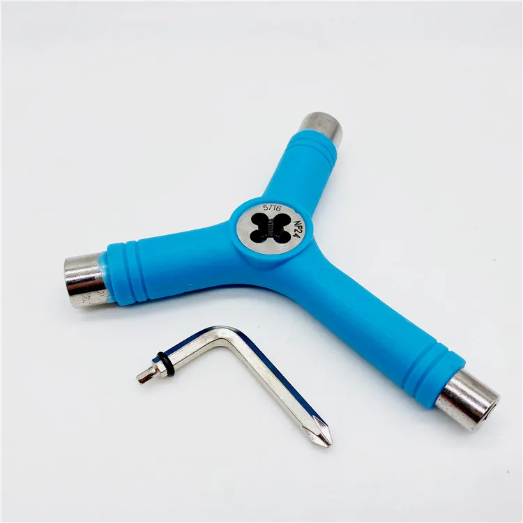 Brand Custom Skate board and Long board Y-Tools Screwdriver with Multi-function