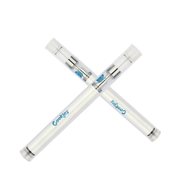  Оригинальные одноразовые аксессуары для электронных сигарет CBD 510 батарея вейпинга 350 мАч 0 5 мл электронная сигарета ручка печенья вертикальная керамическая катушка с