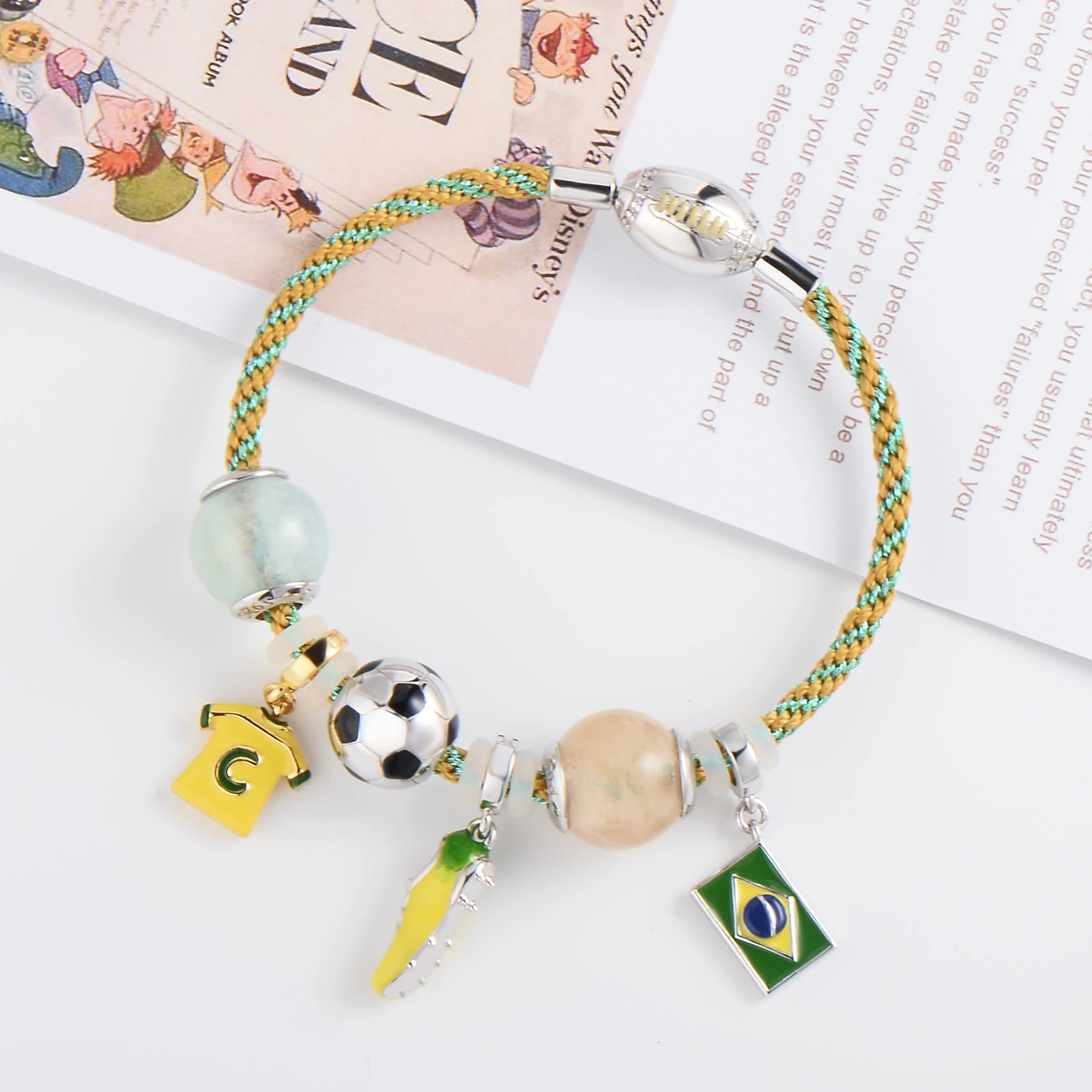 Милые 925 «DIY» серебряные шармы для спорта