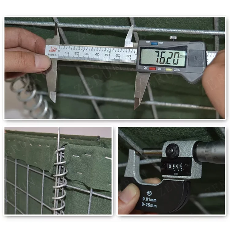 High Tensile Strength Beige  Blast Wall Bastion Galvanized  Defensive Barrier