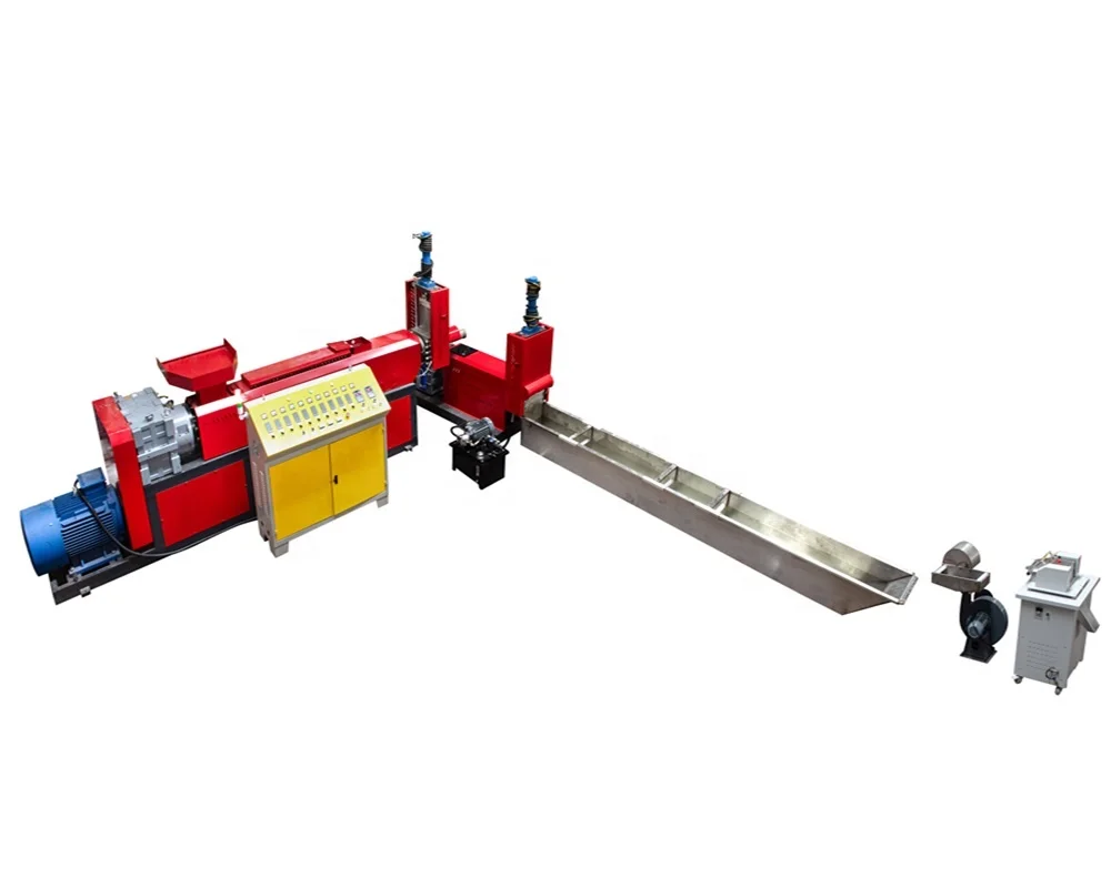 HERO Plastic Bags Film PP Washing Line Waste Plastic Extrusion 2 in 1 Mini Plastic Crusher