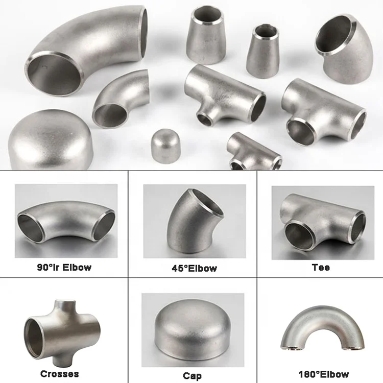 45 Degree Black Paint Seamless Carbon Steel Elbow Butt Stainless Welded Elbow Long Elbow