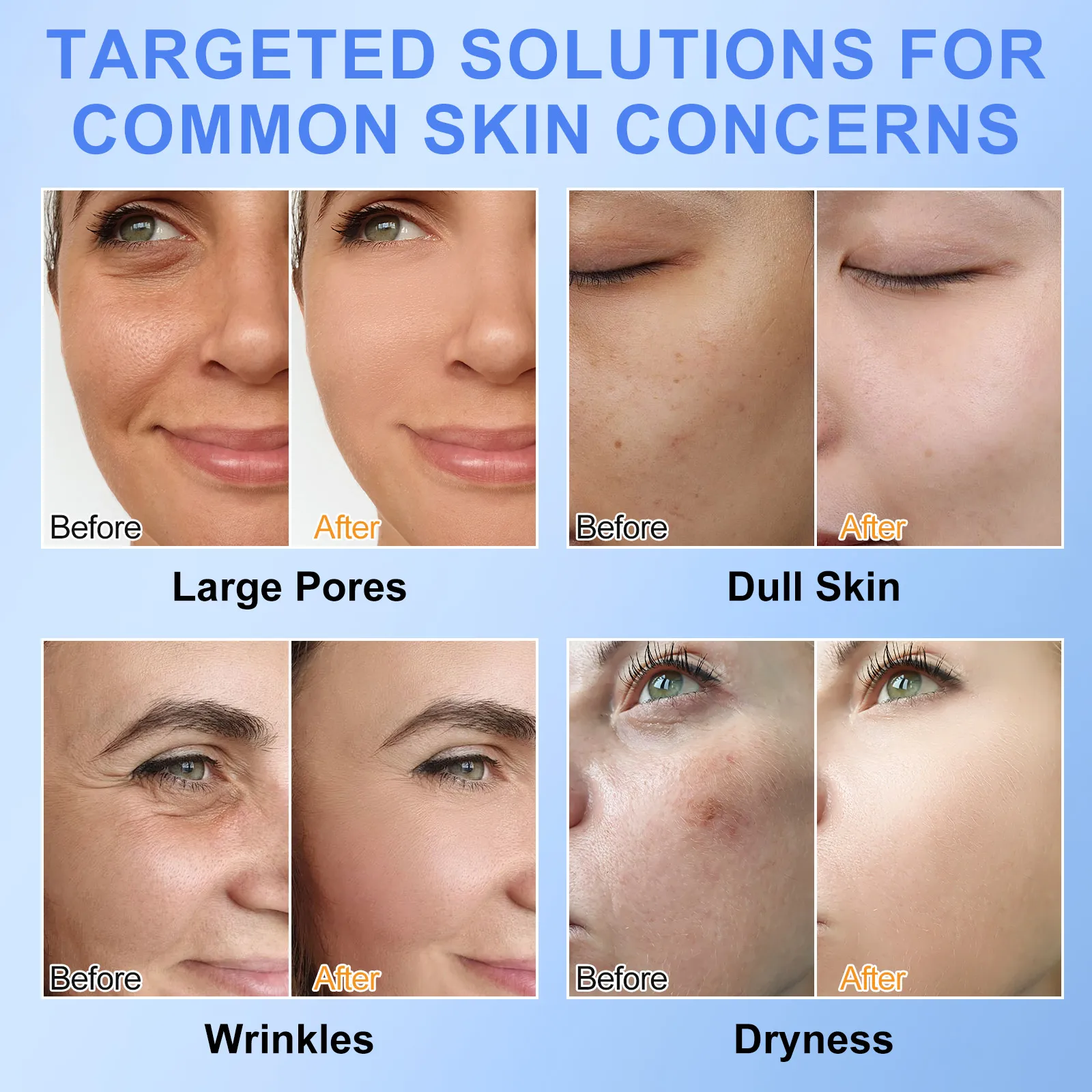 Low Molecular Weight Collagen Facial Hydrogel Masks Real Deep Overnight Collagen Face Mask For Elasticity Firming Moisturizing