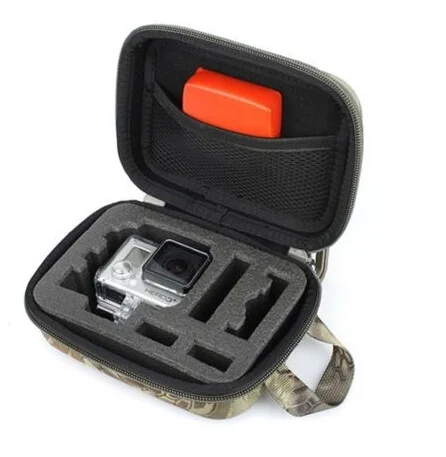 Oem Factory Provide Profesional Travel Storage Box Eva Camera Case For All Size Cameras Go Pro Heros 4 Accessories
