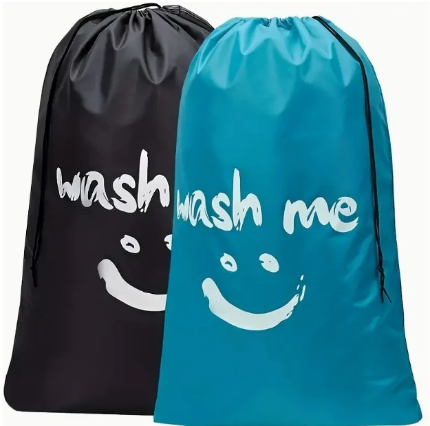 Travel Laundry Bag, Dirty Clothes Organizer, Large Versatile Drawstring Pouch