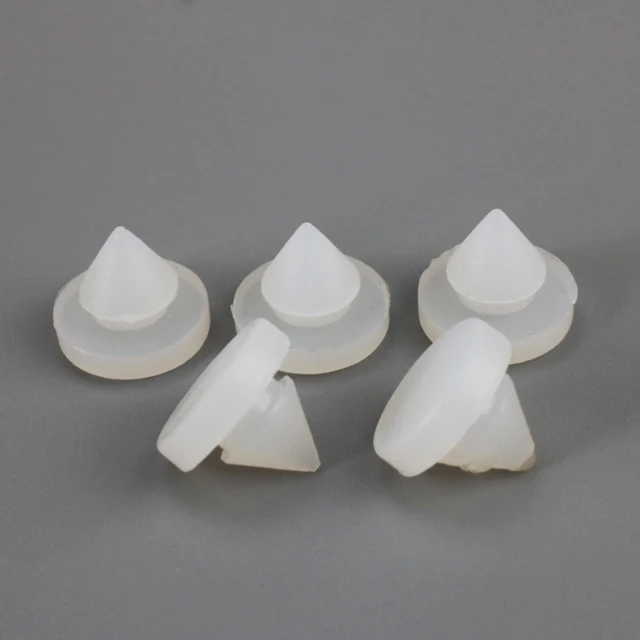 Factory Sale Custom Size Transparent Black Color Silicone Rubber Plug/Stopper Sealing Parts For 2mm 4mm 6mm 8mm Holes