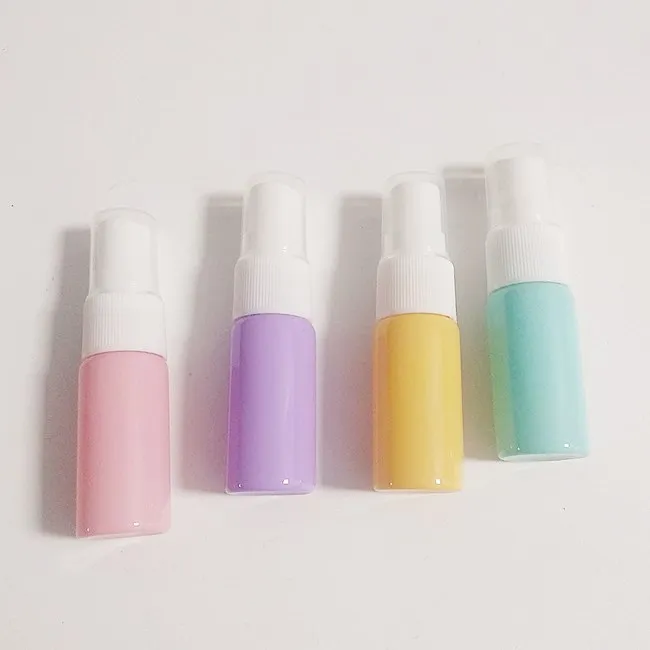 Macaron color spray 10ml mini bottle refillable mist spray bottle