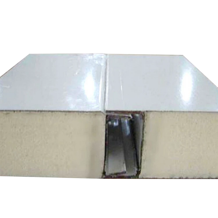 
Водонепроницаемая огнеупорная полиуретановая Изолированная стеновая полиуретановая панель для холодной комнаты Полиуретановые Сэндвич-Панели 