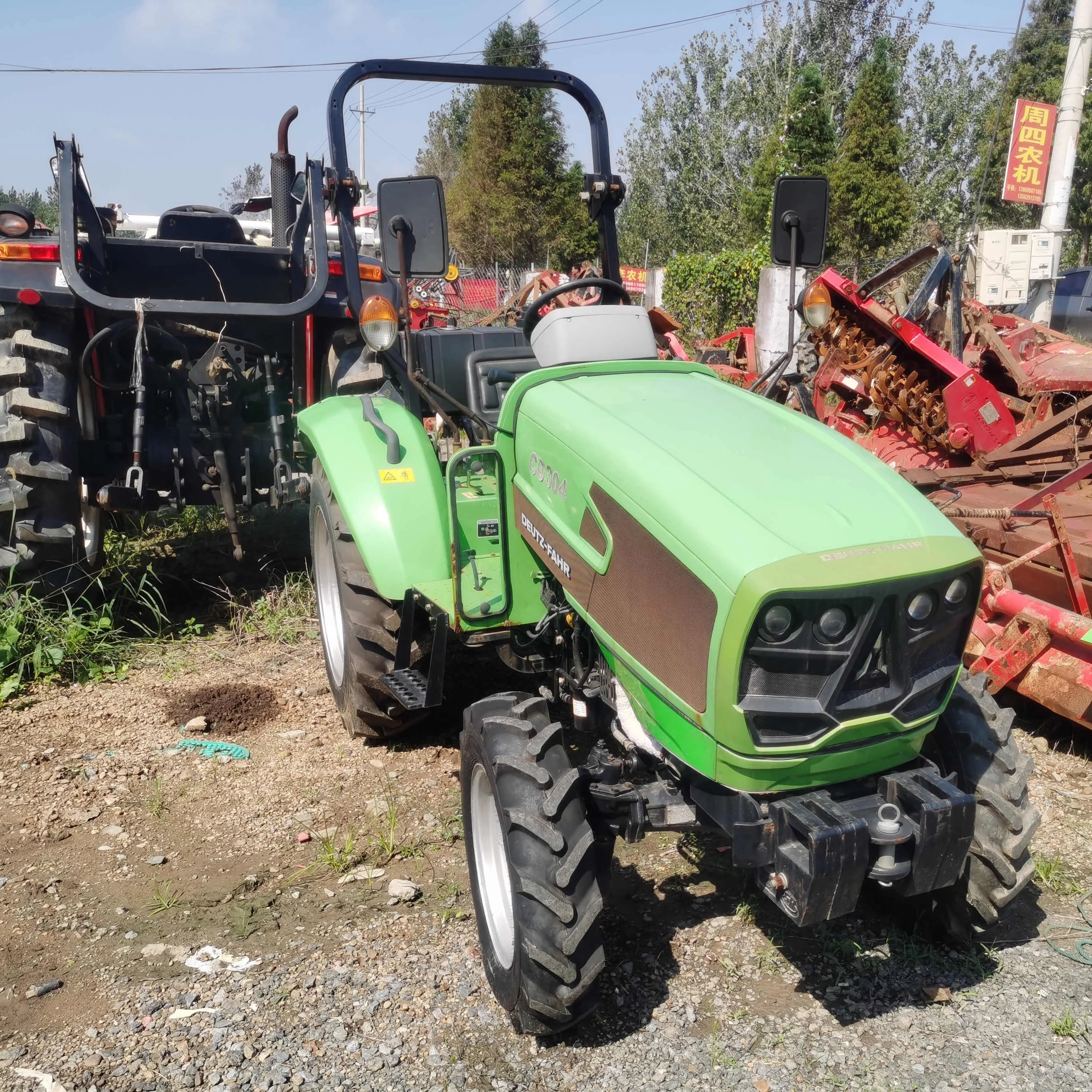 Распродажа от производителя Трактора deutz 30 л.с. 70 80 90 б/у трактор 4x4 сельскохозяйственная машина сельскохозяйственный