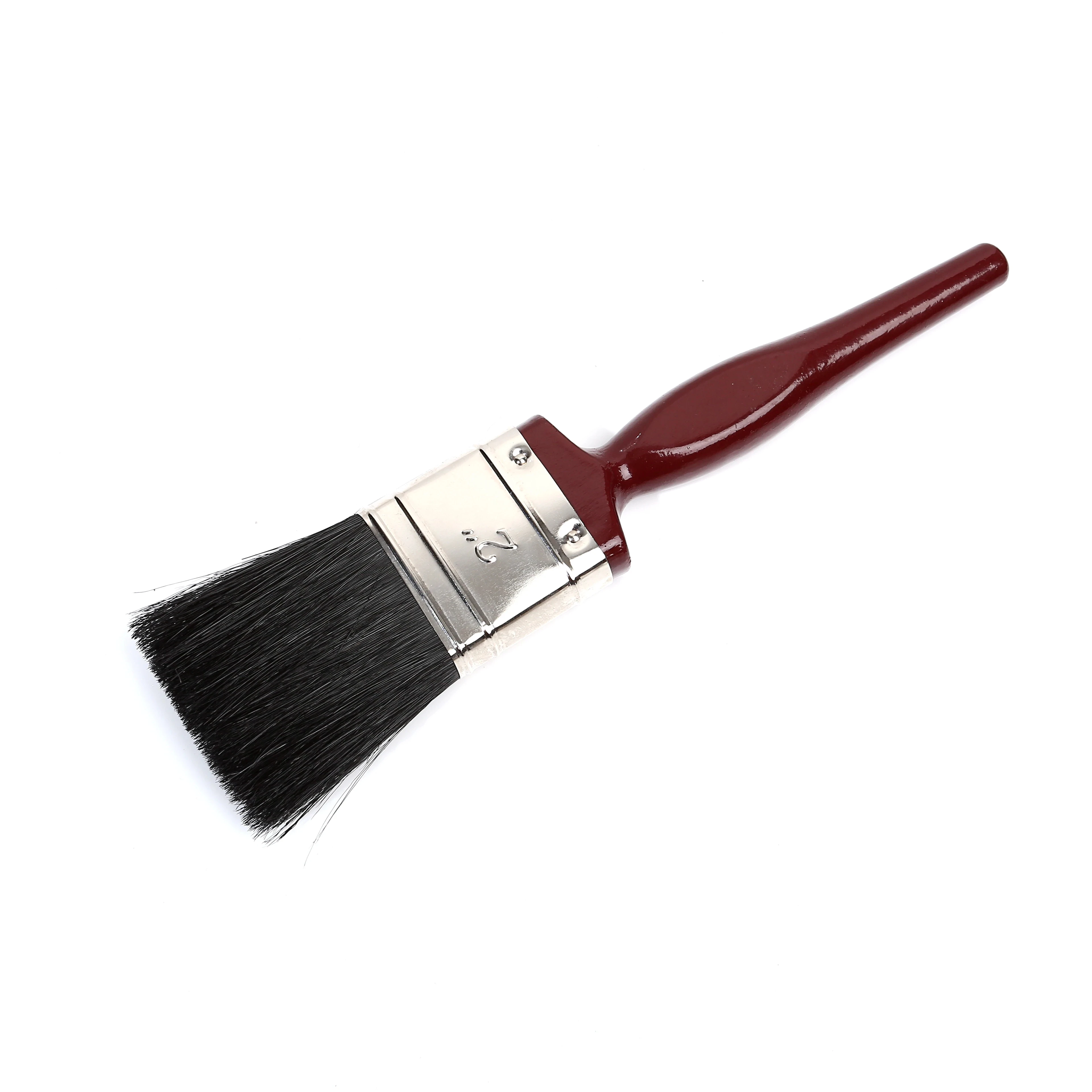Performance tool pure bristle high quality Paint Brushes with treated wood Handle