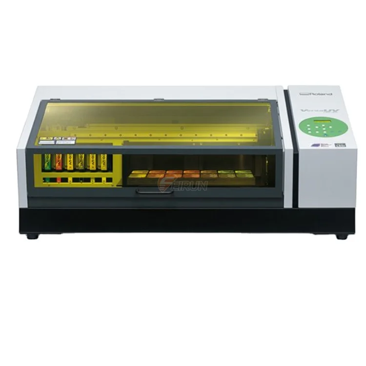 Планшетный УФ-принтер Roland VersaUV LEF-20 б/у для настройки небольших объектов