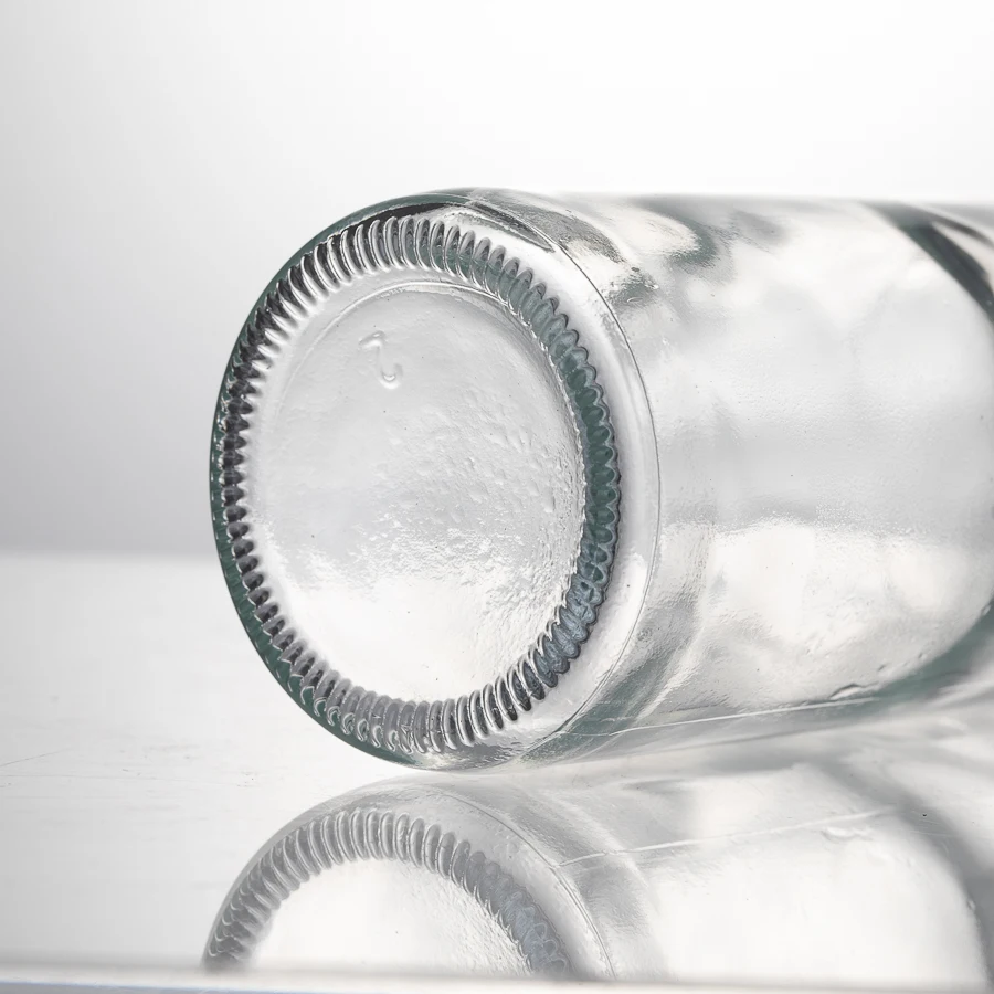 3 oz 5 oz 8 oz 12 oz 90 ml 150 ml 250 ml 350 ml Clear tall hot sauce glass bottle round for chili tabasco sauce