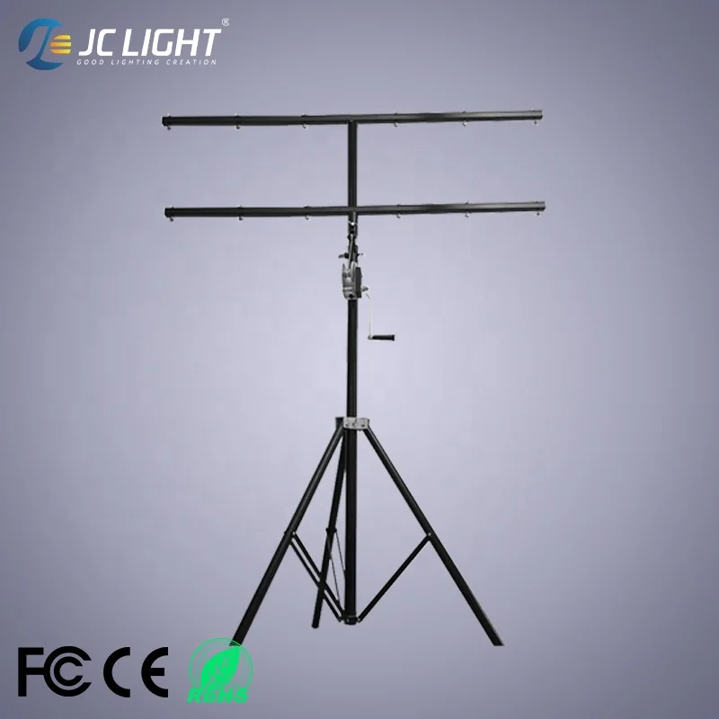 3m/4.5m single-layer/double-layer Adjustable Bracket Truss Lighting Stand Wedding Stage Event Led Par Light Stand With Tripod