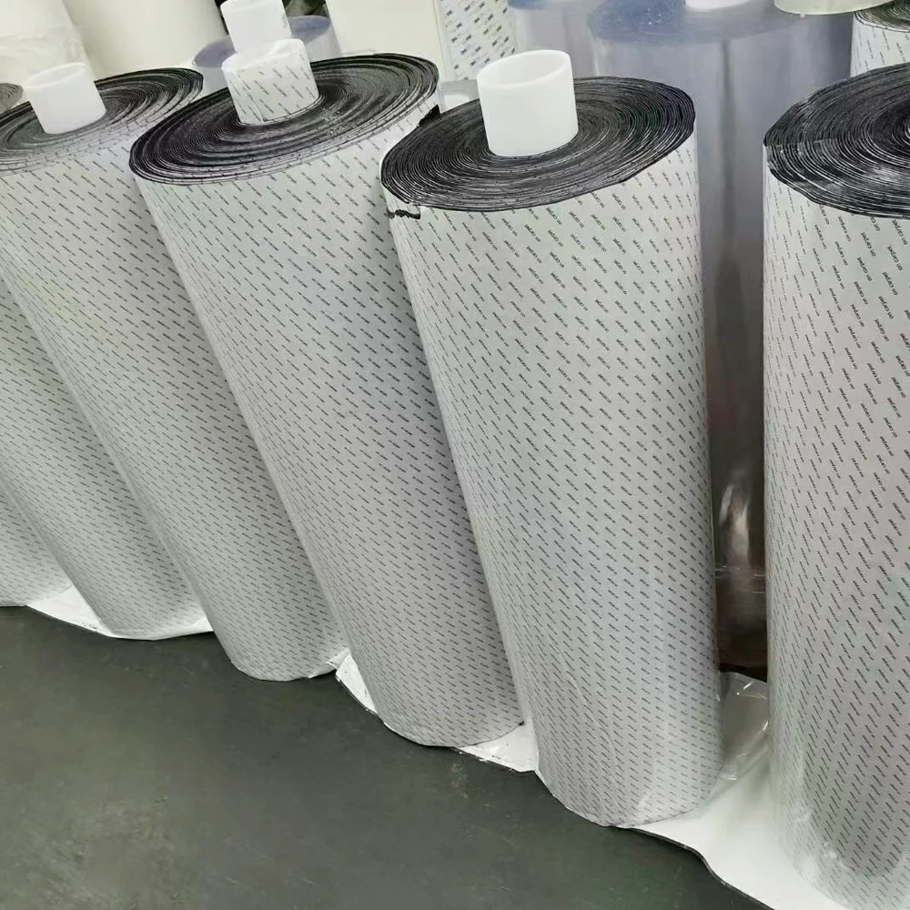 Factory Jumbo Roll Removable PU Gel Pad Anti Slip Self Adhesive Sticky Pads Silicone Gel Sheets