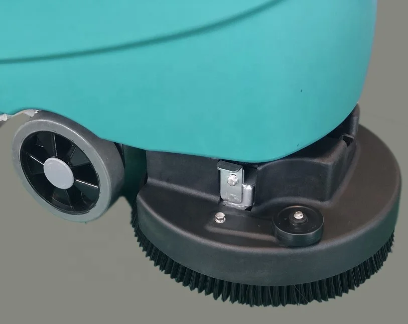 24V Battery Hand Held Walk Behind Sweeping Machine Floor Scrubber Cleaning Equipment